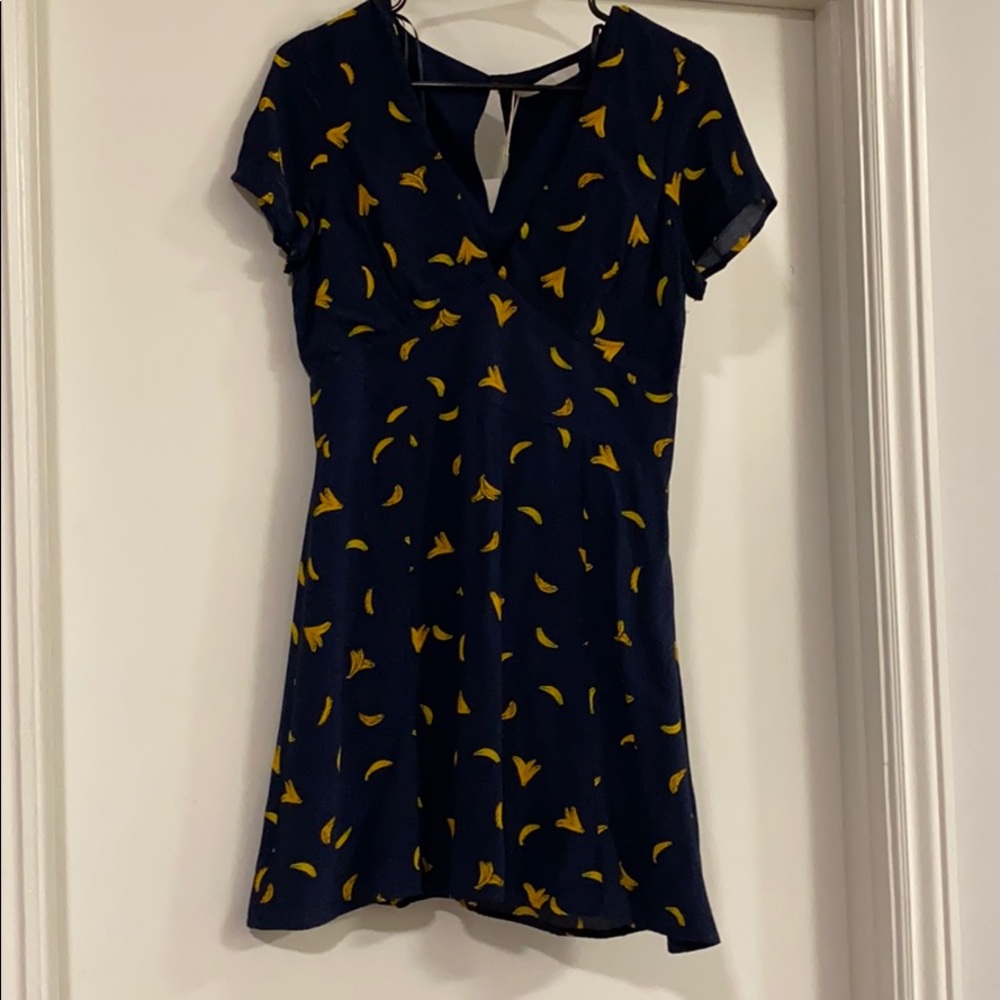 Banana print dress